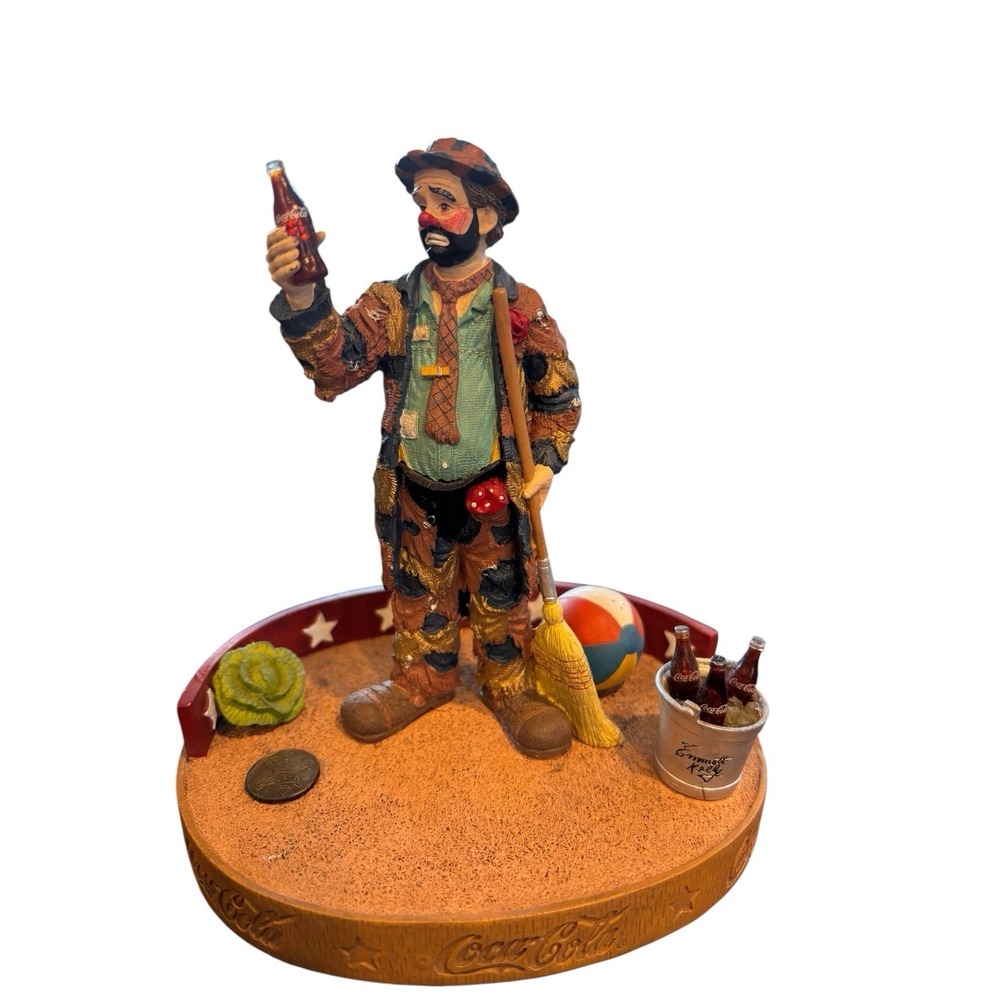 Coca-Cola 'Pause‎ For A Coke' Limited Edition Musical Figurine Emmett Kelly